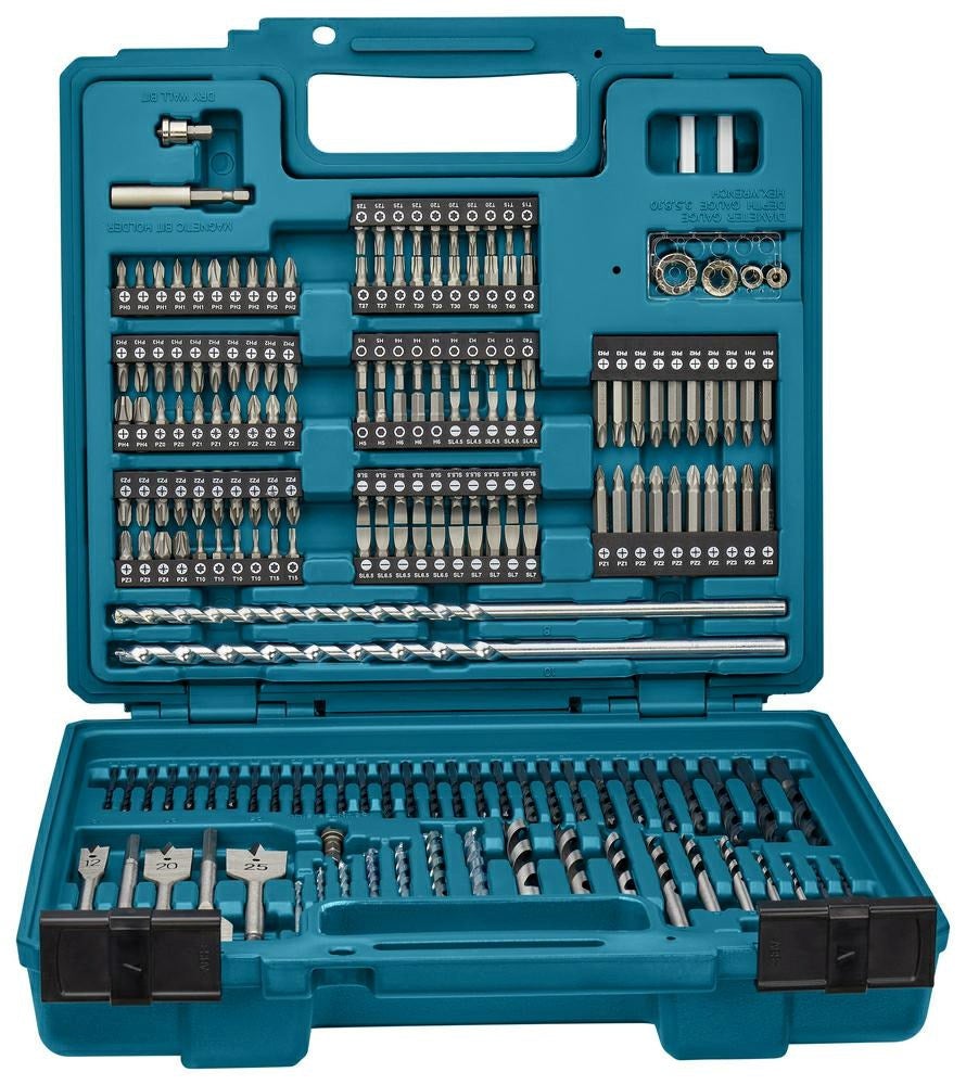 Jeu de forets et embouts à vis dans coffret (256 pcs) - MAKITA E-11689 - 4