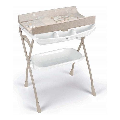 Fasciatoio Portatile CAM - Morbido E Pratico Per Bambini 0-11 Kg, Design Orso Luna - Foto 4