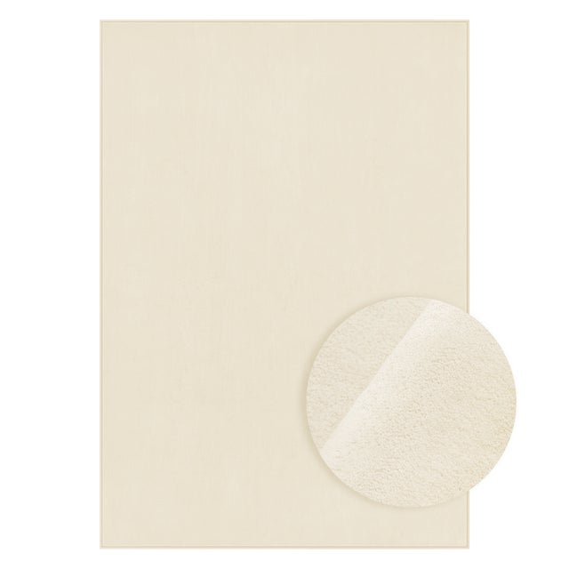 Tapis Décoratif, 160 x 230 cm, Tapis de salon, Antidérapant, Décoration Intérieure, pour Salon, Lavable en Machine, Style Moderne, Beige Cappuccino