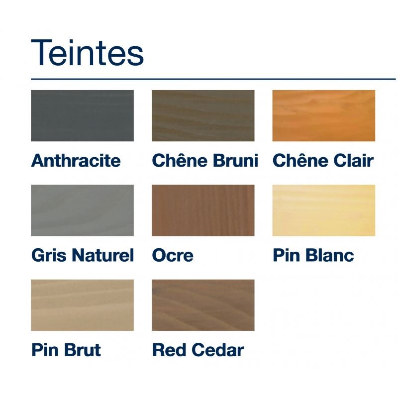 Huile Bardage opaque - Pin brut - 4