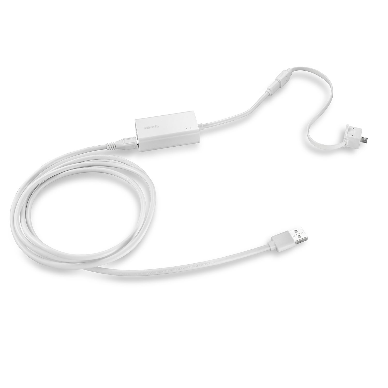 Somfy - Adaptateur Ethernet RJ45 - Connecte TaHoma switch au réseau local filaire - 2