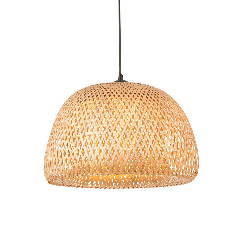 Lampa wisząca BALI beżowa 1xE27x20W wiklina / rattan / słoma wym:154x42x42cm IP20 Endon
