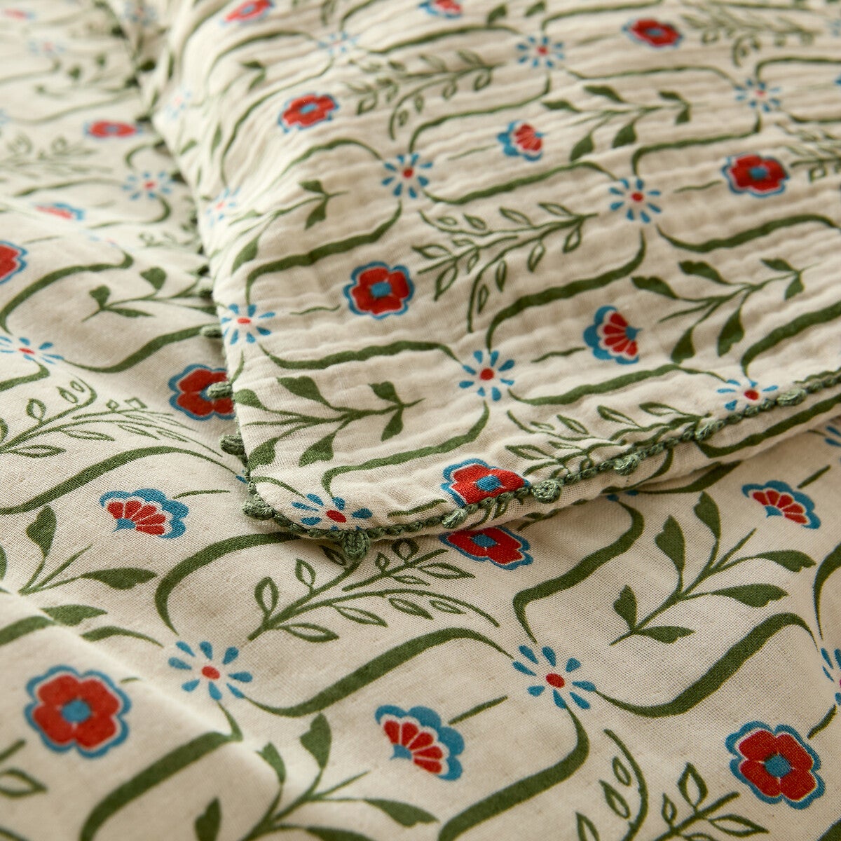 Housse de couette gaze de coton, Gabriella - Imprimé - 240 x 220 cm - 4