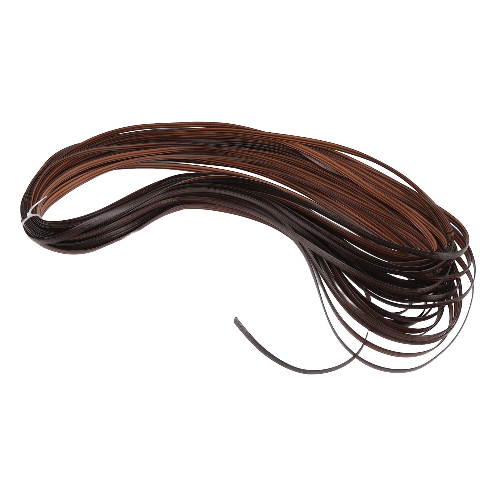 Kit de réparation en rotin synthétique en plastique haute résistance pour meubles (marron - COMFORTXL - 5