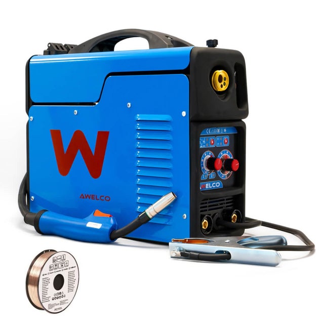 Saldatrice professionale MMA-MIG-TIG EASYMIG 180 multiprocesso AWELCO