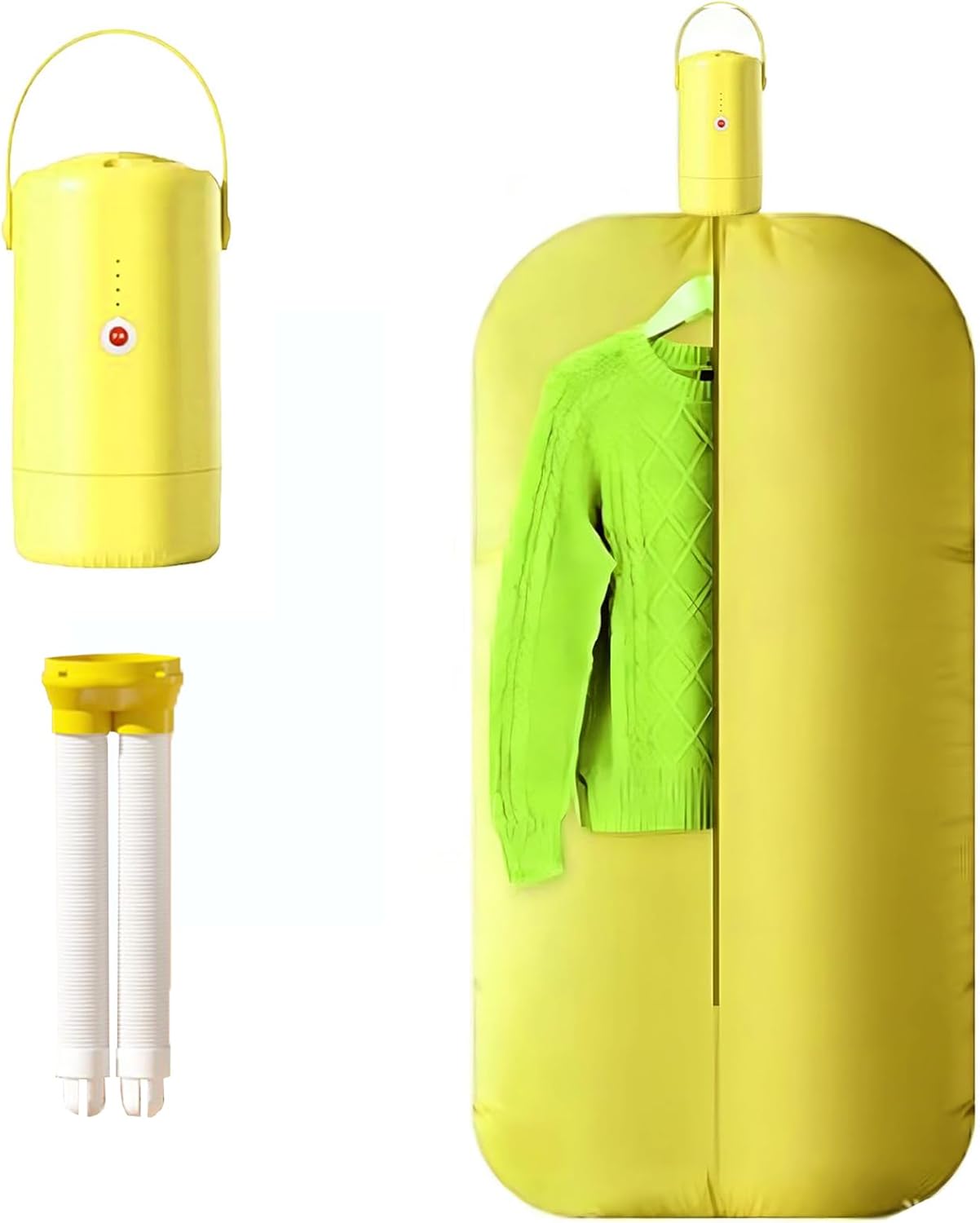 Przenośna suszarka elektryczna mała suszarka ubrań mini składana suszarka grzewcza podróżna elektryczna suszarka ubrań użytku domowego trybami pracy