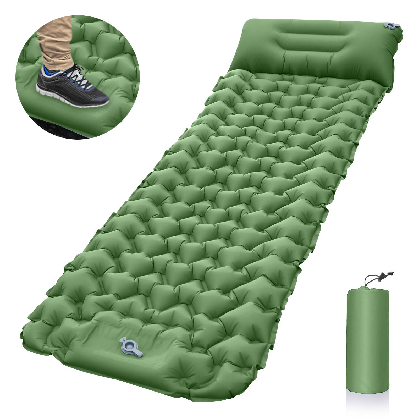 QXWD Ensemble de matelas rafraîchissant en rotin en bambou d'été avec taie d 'oreiller Tapis de protection pliable pour drap froid