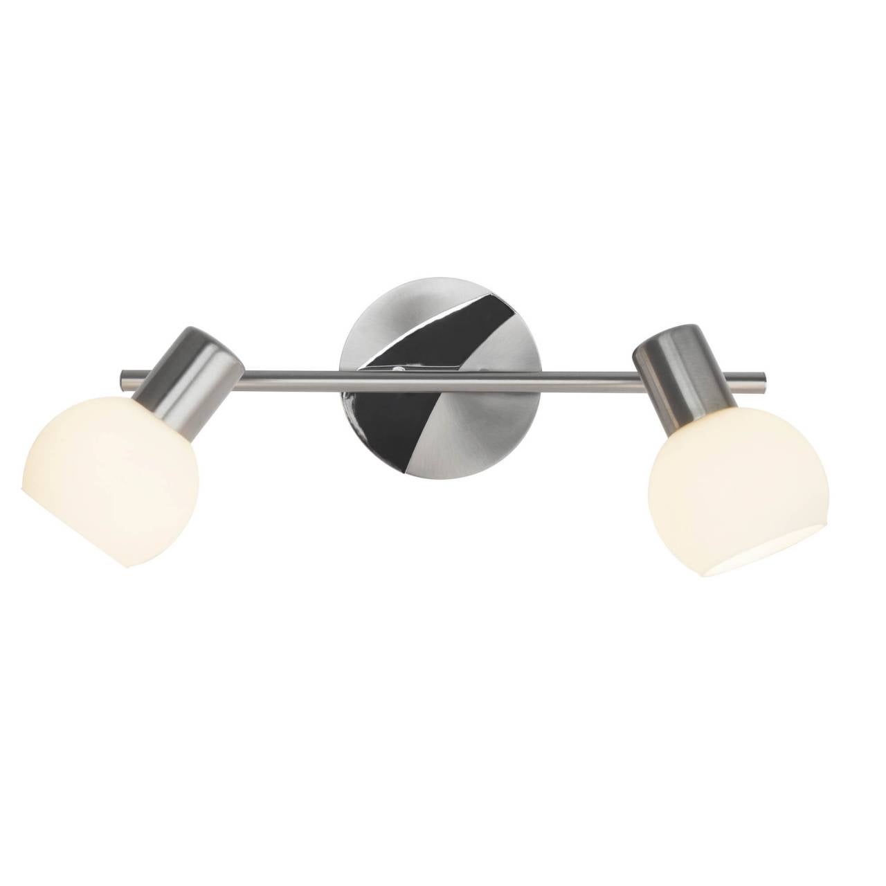 Spot Tiara stal/biały h160l385 E14 2x40W
