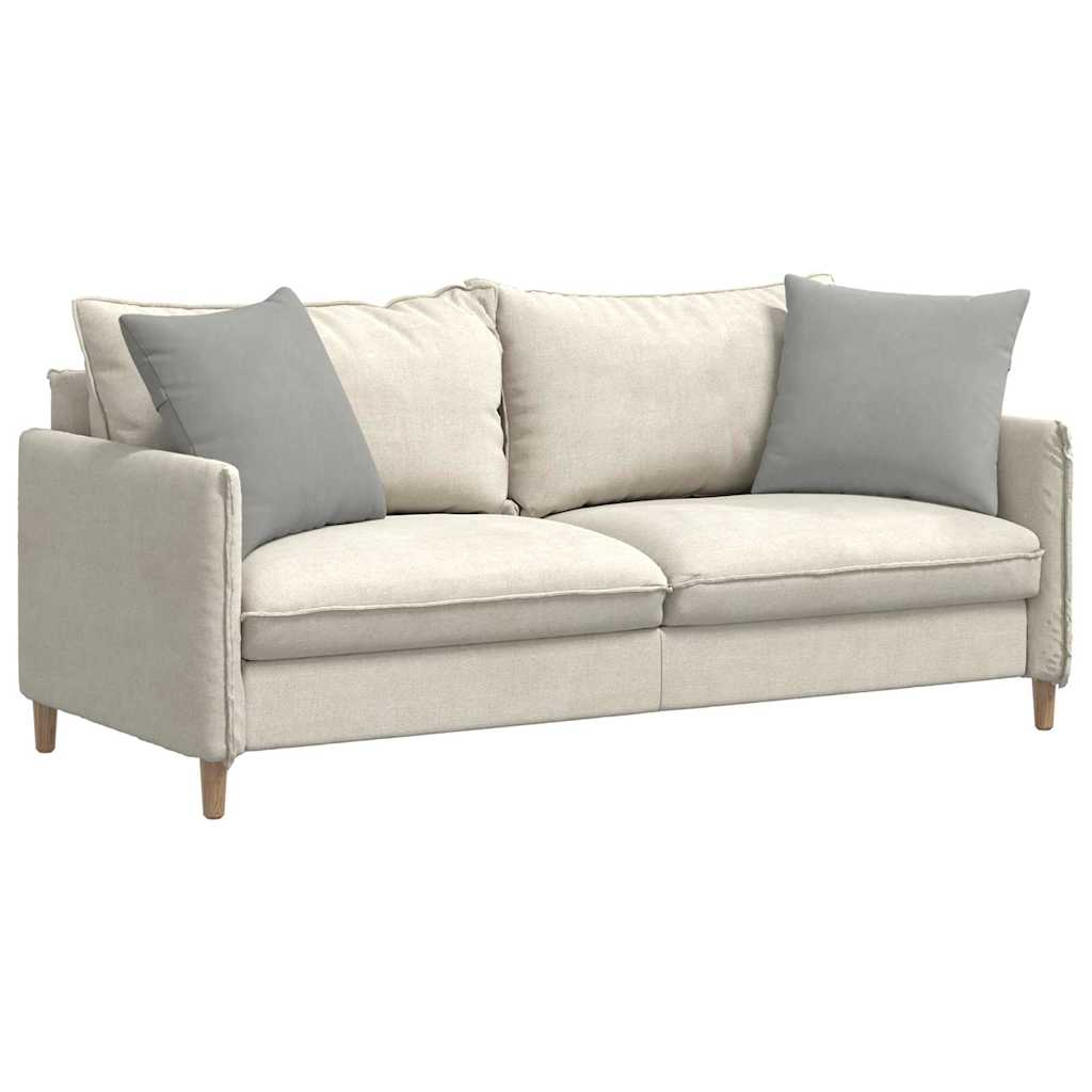 Coussins de canapé 2 pcs Gris clair 50 x 50 cm tissu vidaXL - 4
