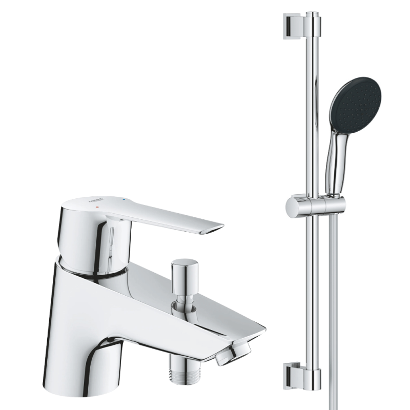Pack mitigeur bain douche monotrou GROHE Start 2021 Quickfix + Ensemble ...
