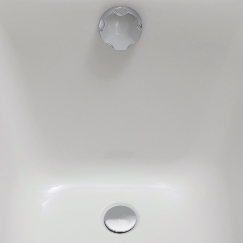 Vidage baignoire DURAVIT 40x8x40 cm latéral - 5