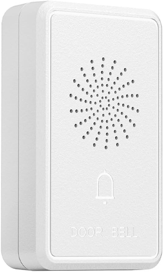 Dzwonek do drzwi przewodowy 12 V, dzwonek elektryczny DC Dingdong, alarm muzyczny, dzwonek do drzwi biurowych do kontroli dostępu