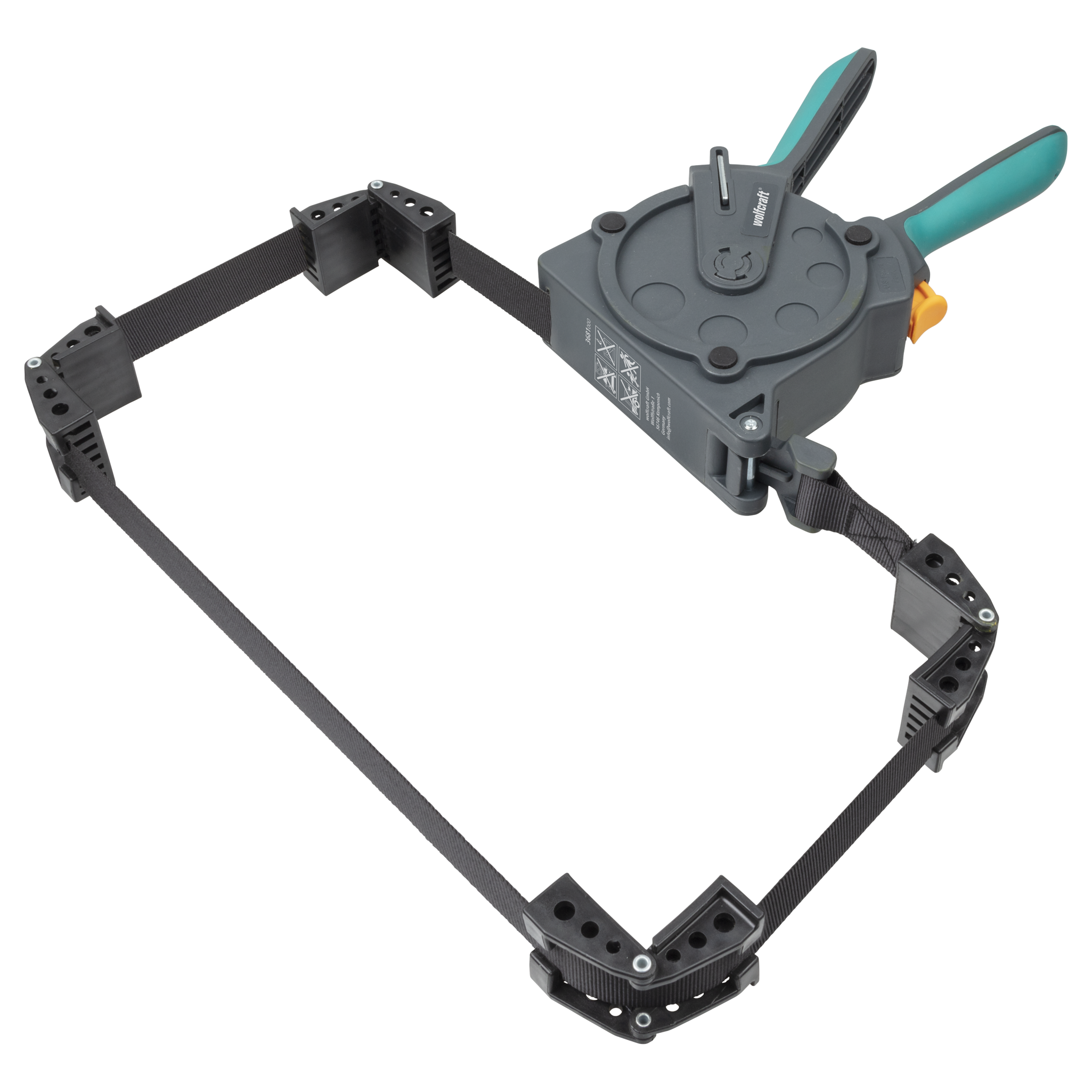 Prasa ramowa Wolfcraft 5 m ergonomiczna czarna