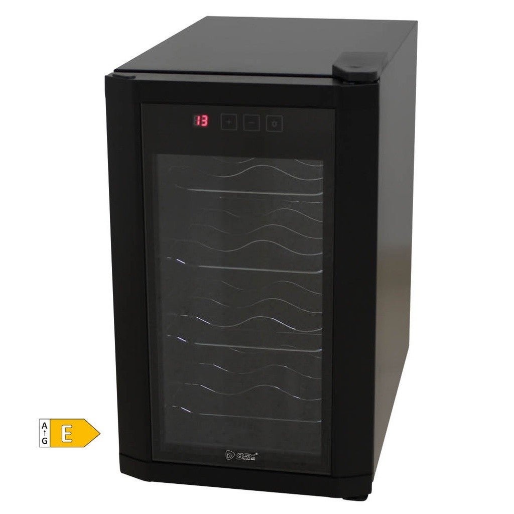 Cave à vin thermoélectrique 24 bouteilles panneau tactile écran LCD