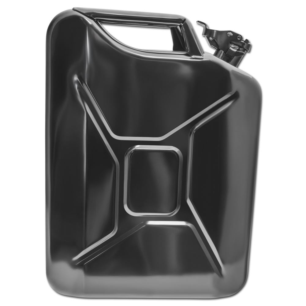 Bidon à carburant métallique, 20 l, noir - 3