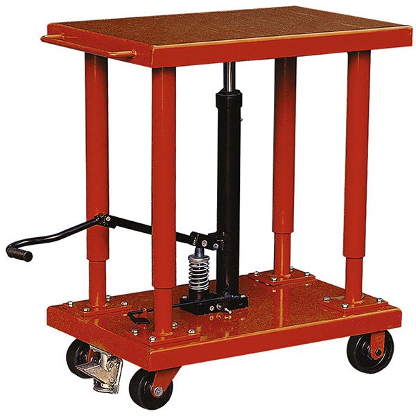 Grande table de travail hydraulique 900kg - Hauteur 1220mm - Plateau 1220x815mm - Etabli mobile - MD2048B