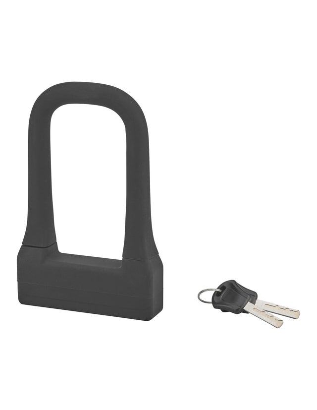 THIRARD - Antivol U anse acier siliconée, Ø14mm, largeur 120mm, hauteur 175mm - THIRARD