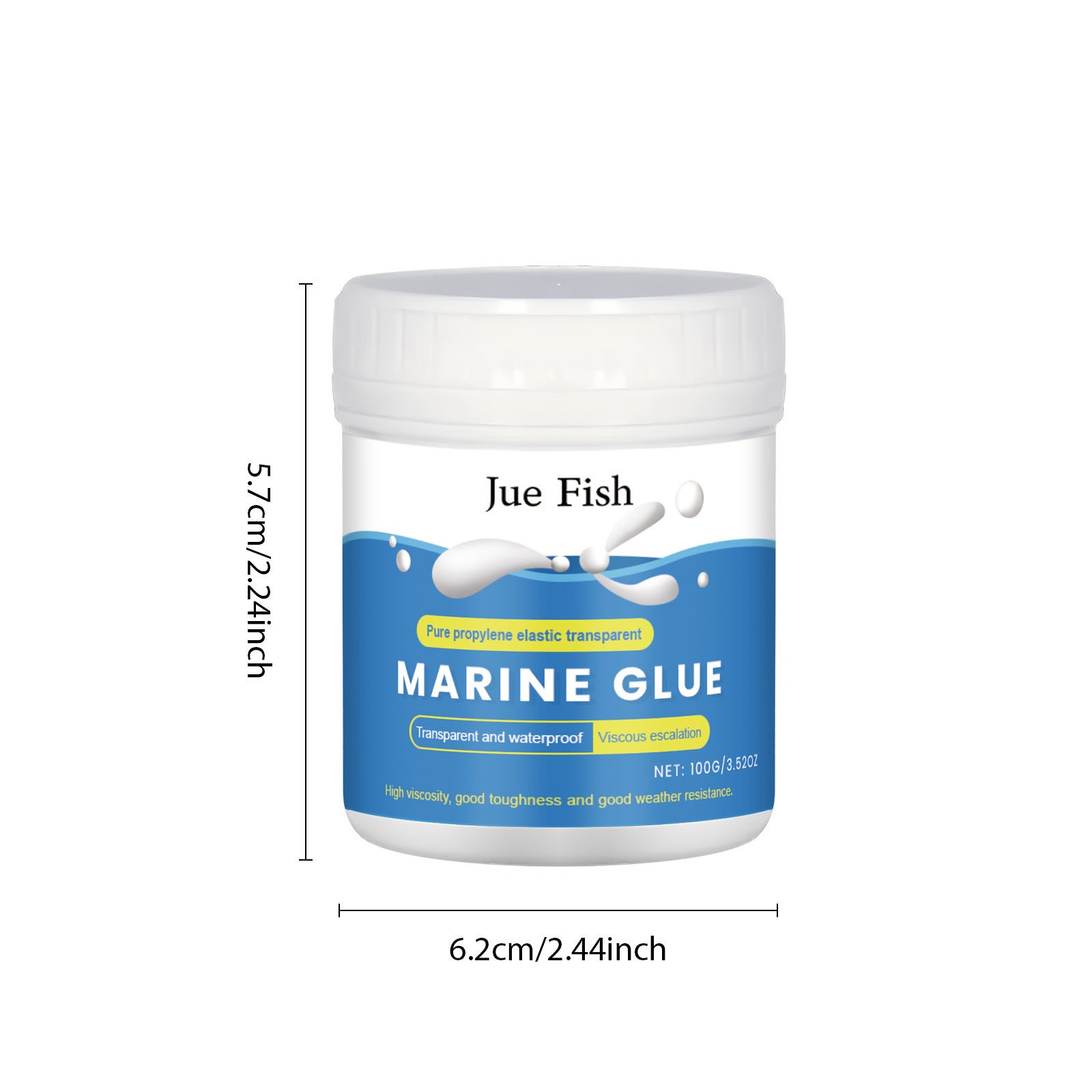 Agent anti-fuite imperméable, scellant d'isolation imperméable invisible, adhésif de réparation transparent, scellant de liaison super fort (100 g) - 3