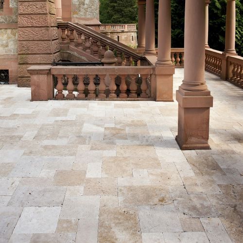 Albedo Pierre - Travertin OPUS deuxième choix PREMIUM - set de 0,74m2