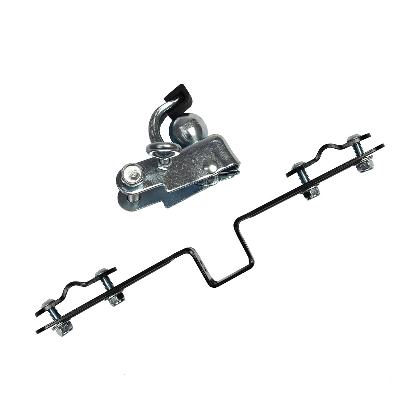 Remorque Vélo Wiltec 50kg - 145x57x73cm - Attelage Rapide, Pneus 16" - Idéale Courses Et Randonnée