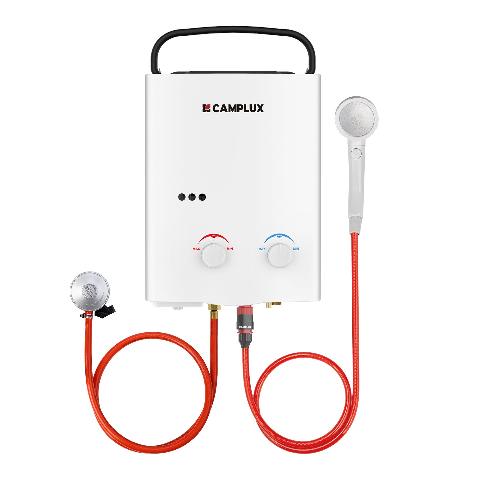 CAMPLUX AY132 Chauffeeau portables instantanés de 5L/min au gaz — free download