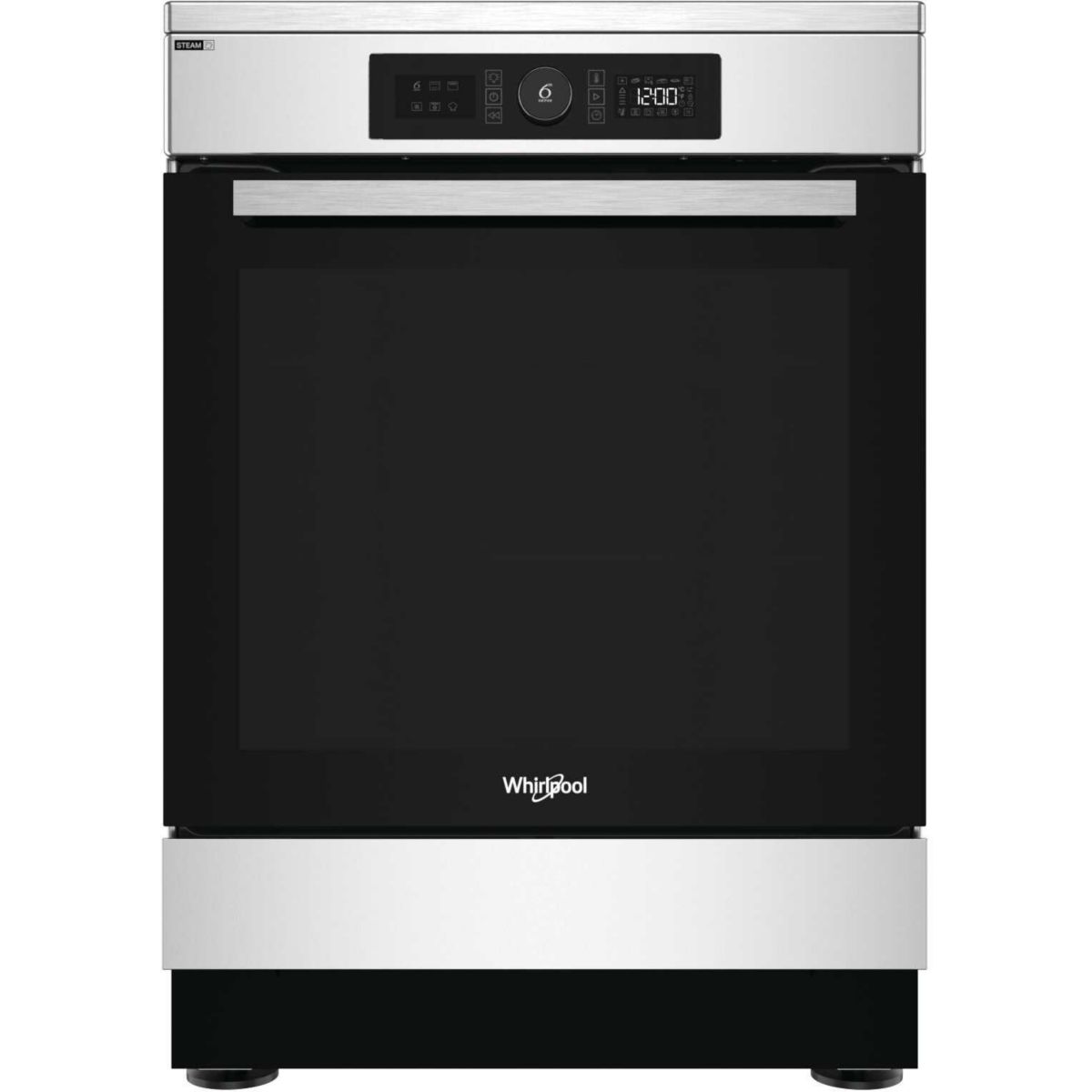 Cuisinière Induction Whirlpool Pyrolyse Ws68is8apx Fr 6ème Sens Leroy