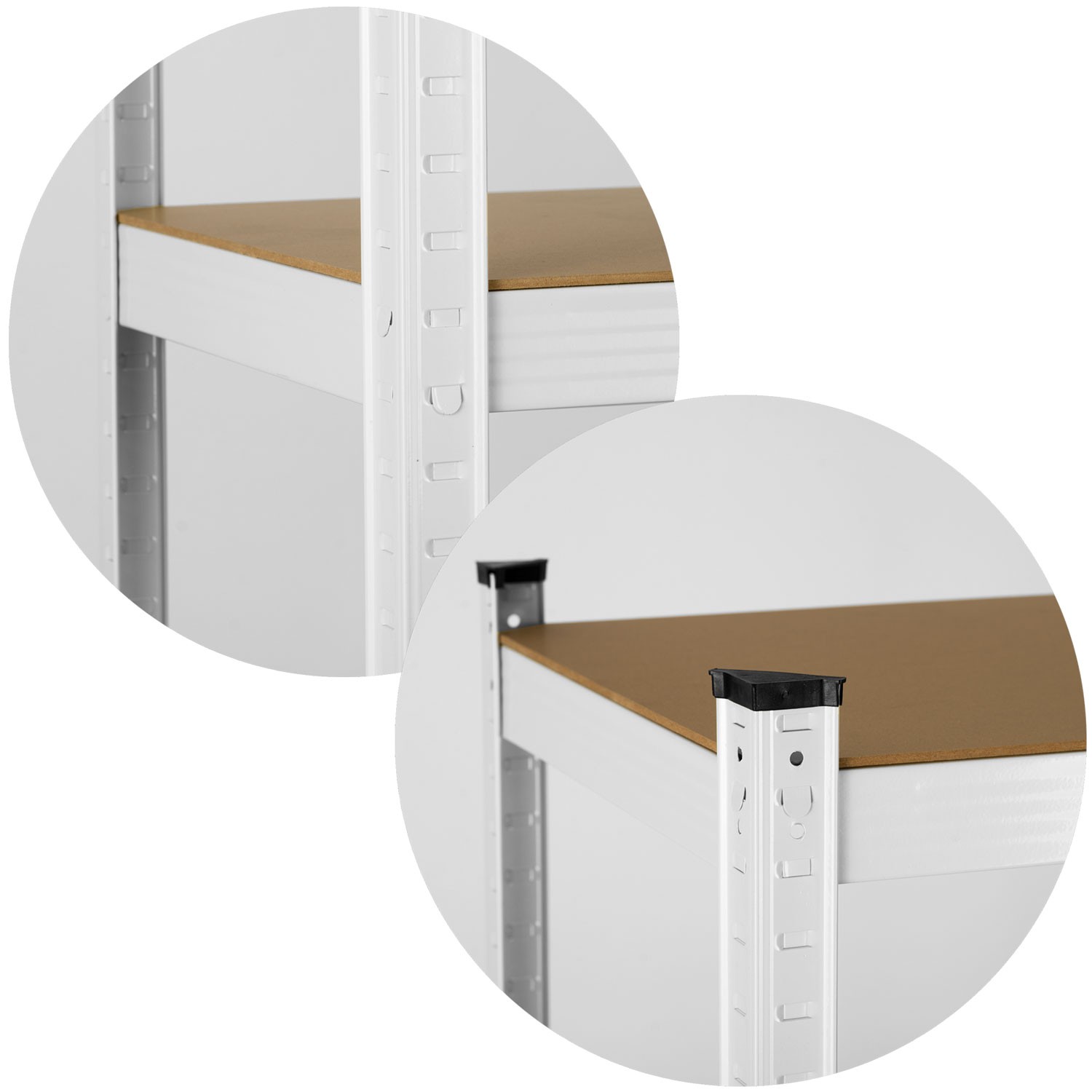 Étagère métallique réglable 180 x 90 x 40 cm pour entrepôt Humberg - 6