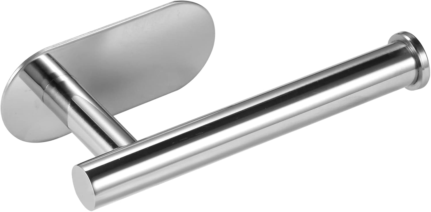 Uchwyt na papier toaletowy, ścienny uchwyt na papier toaletowy, uchwyt na papier toaletowy ze stali nierdzewnej 304, uchwyt na papier toaletowy bez wi