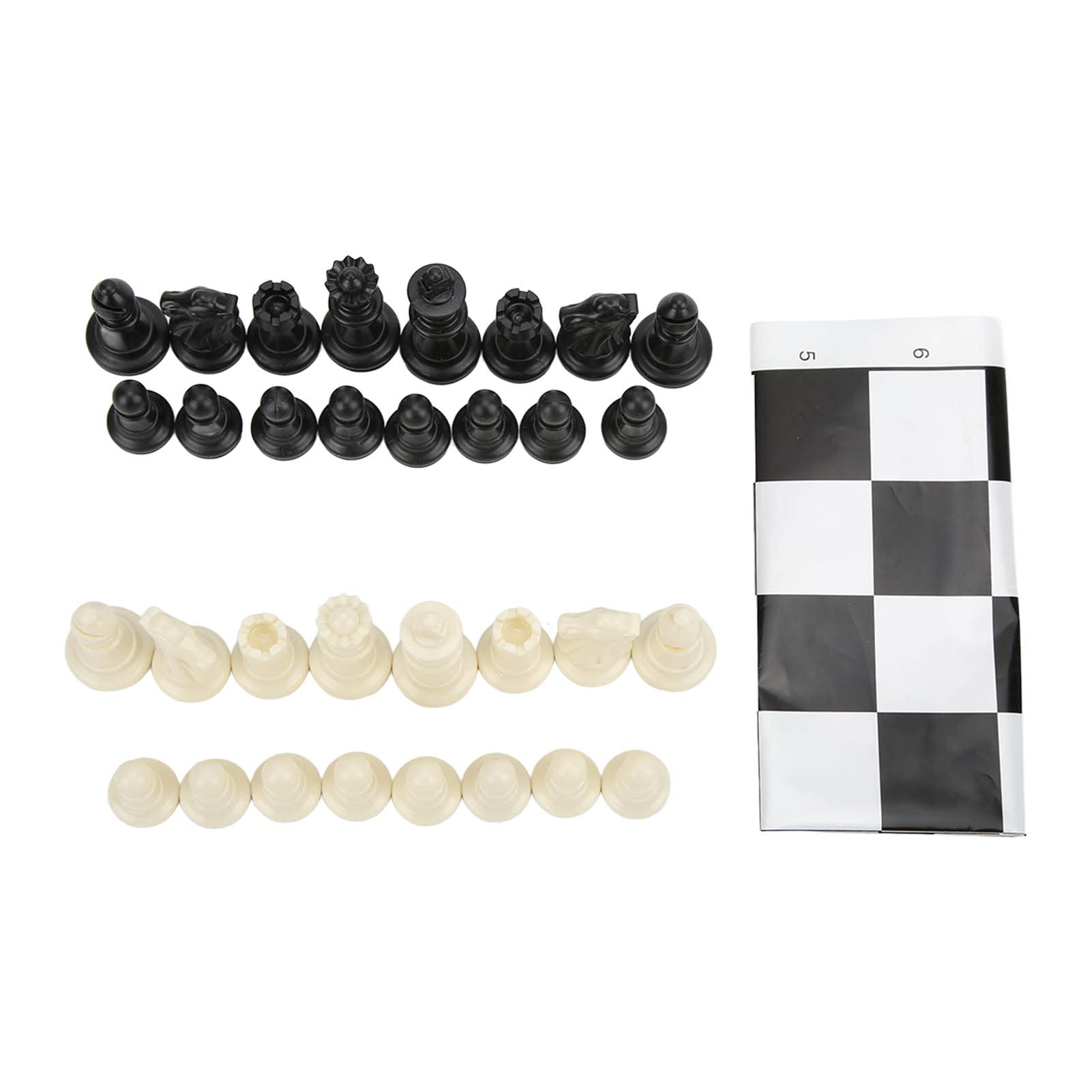 32 pezzi degli scacchi completi/gioco degli scacchi completo in