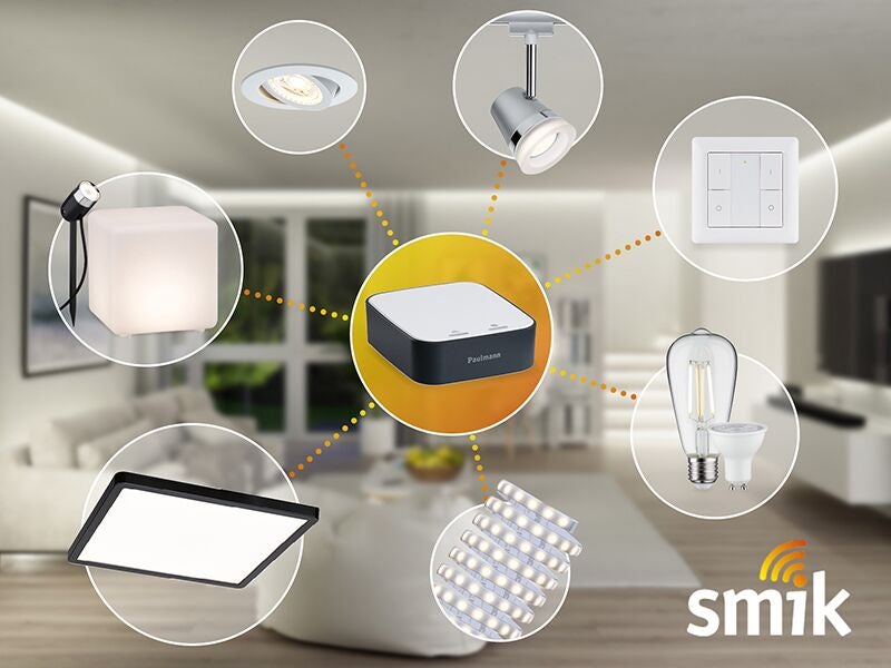Smart Home Zigbee 3.0 Gateway Smik Blanc, Anthracite - 7