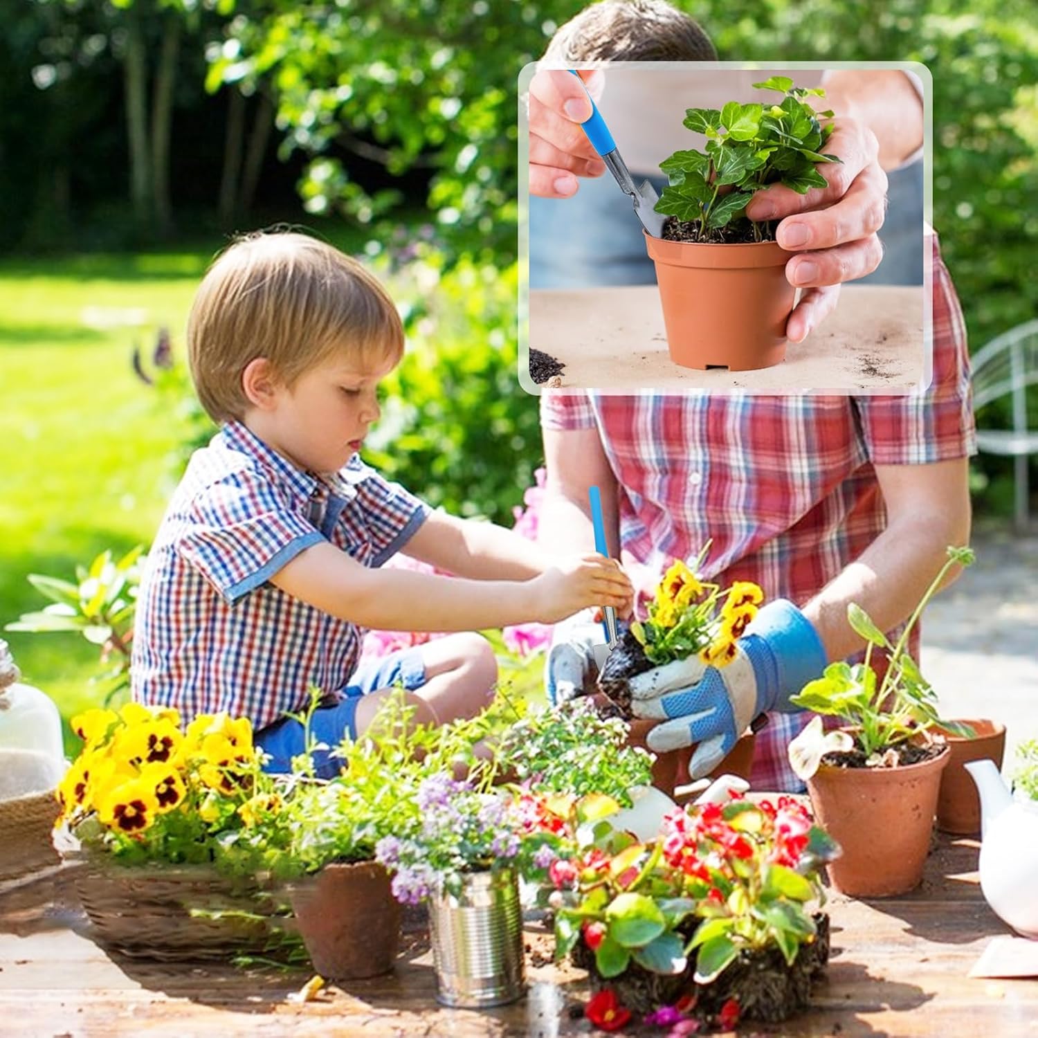 Mini Outils De Jardinage - Ensemble De 3 Outils Pour Plantes D Petits Outils De Jardinage Dinterieur Petite Pelle De Jardin Rateau 87493642