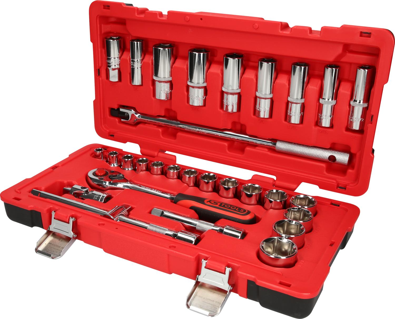 Douille à Bougies KS TOOLS 13/16" - Chrome Plus, 1/2", Pour Bougies D'allumage, Neuve