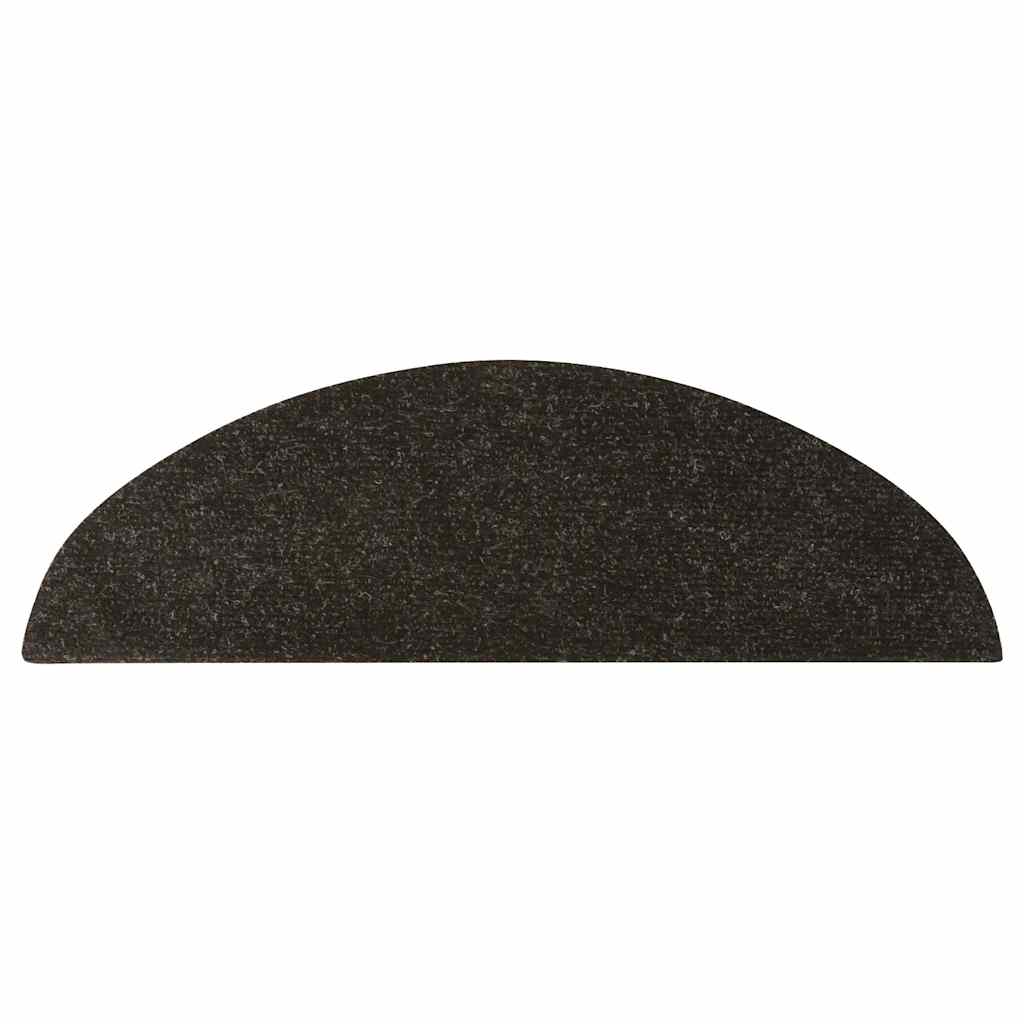 Tapis d'escalier auto-adhésifs 20 pcs anthracite 56x17x3 cm vidaXL - 6