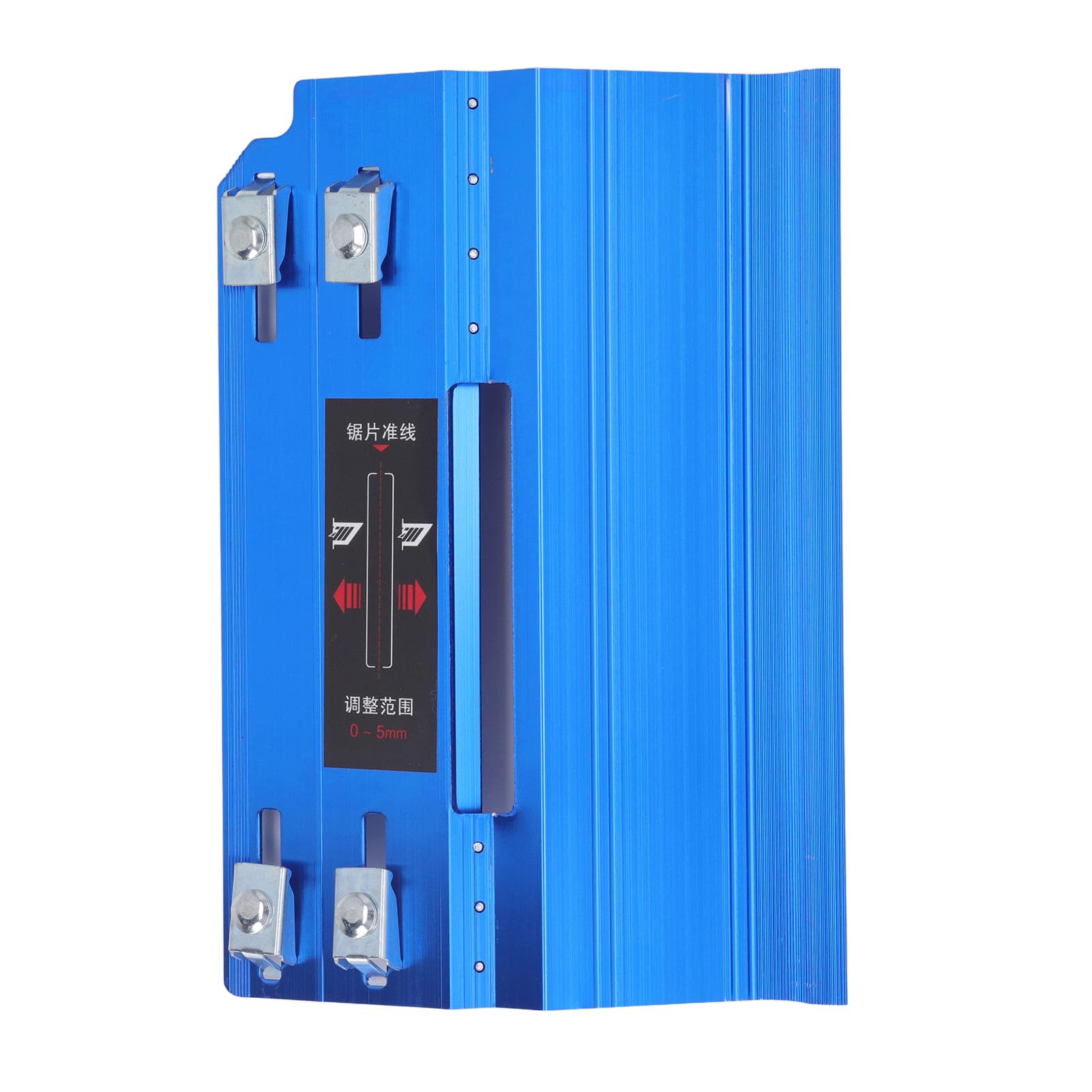 Dispositif de biseautage de carreaux de céramique, coupe-coin à 45 degrés, outil d'angle en alliage d'aluminium bleu - 5