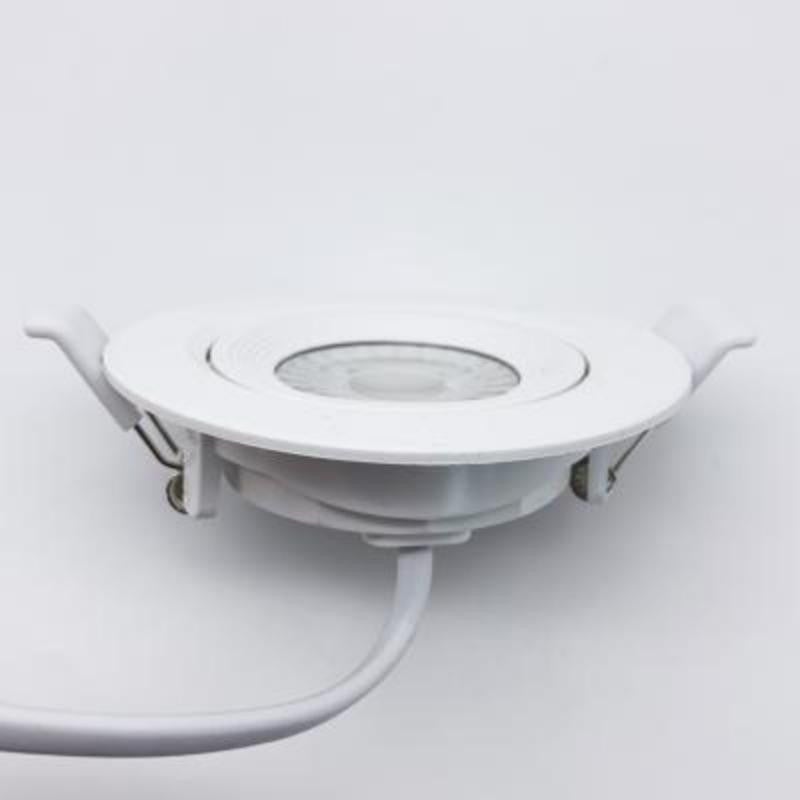 Spot LED Encastrable 5W 30° Orientable - Blanc Neutre 4000K - 5500K - SILUMEN - 5