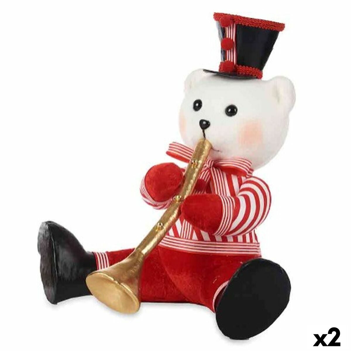 Figurine ornement de sapin reproduction L'Ours Blanc de Pompon - Blanc - Adulte - Mixte - Maison