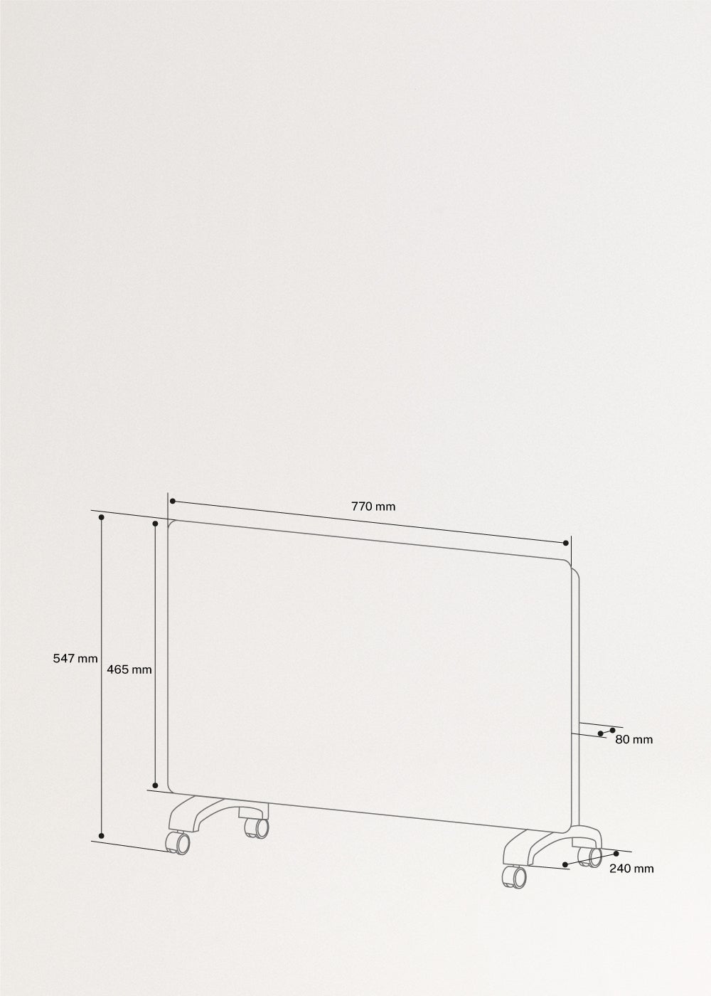 CREATE - WARM CRYSTAL 2000W - Convector eléctrico de cristal con WiFi - 7