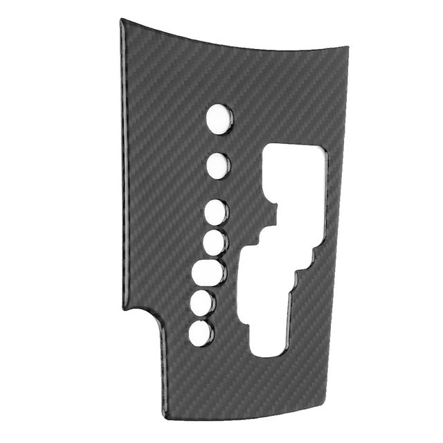 Autocollant de garniture de panneau de changement de vitesse en fibre de carbone pour RAV4 06-12