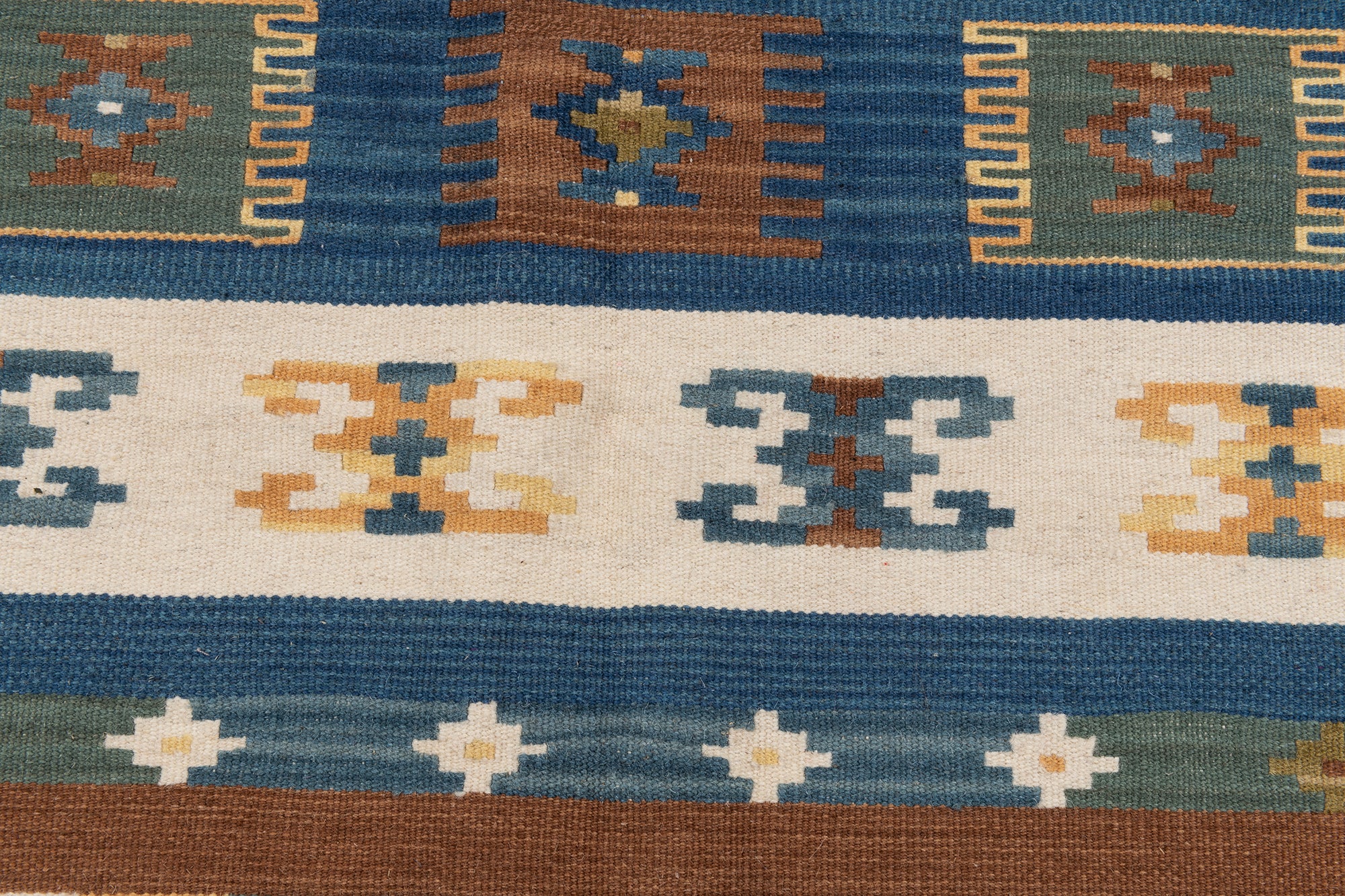 Novo design original autêntico feito Kilim Índia 200x140 cm - 3