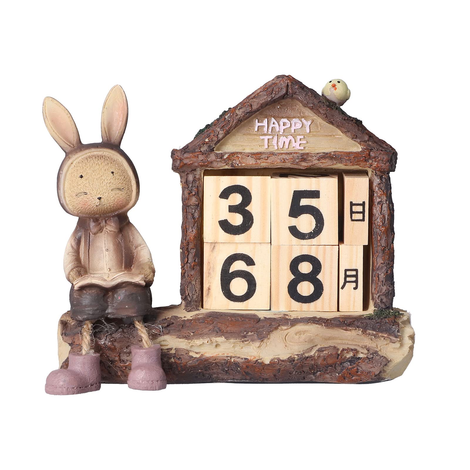 Beeveer Lot De 6 Panneaux Décoratifs En Bois – Lapins De Pâques Avec Corde – Motifs Fleurs Colorées – 12x8x1,2cm