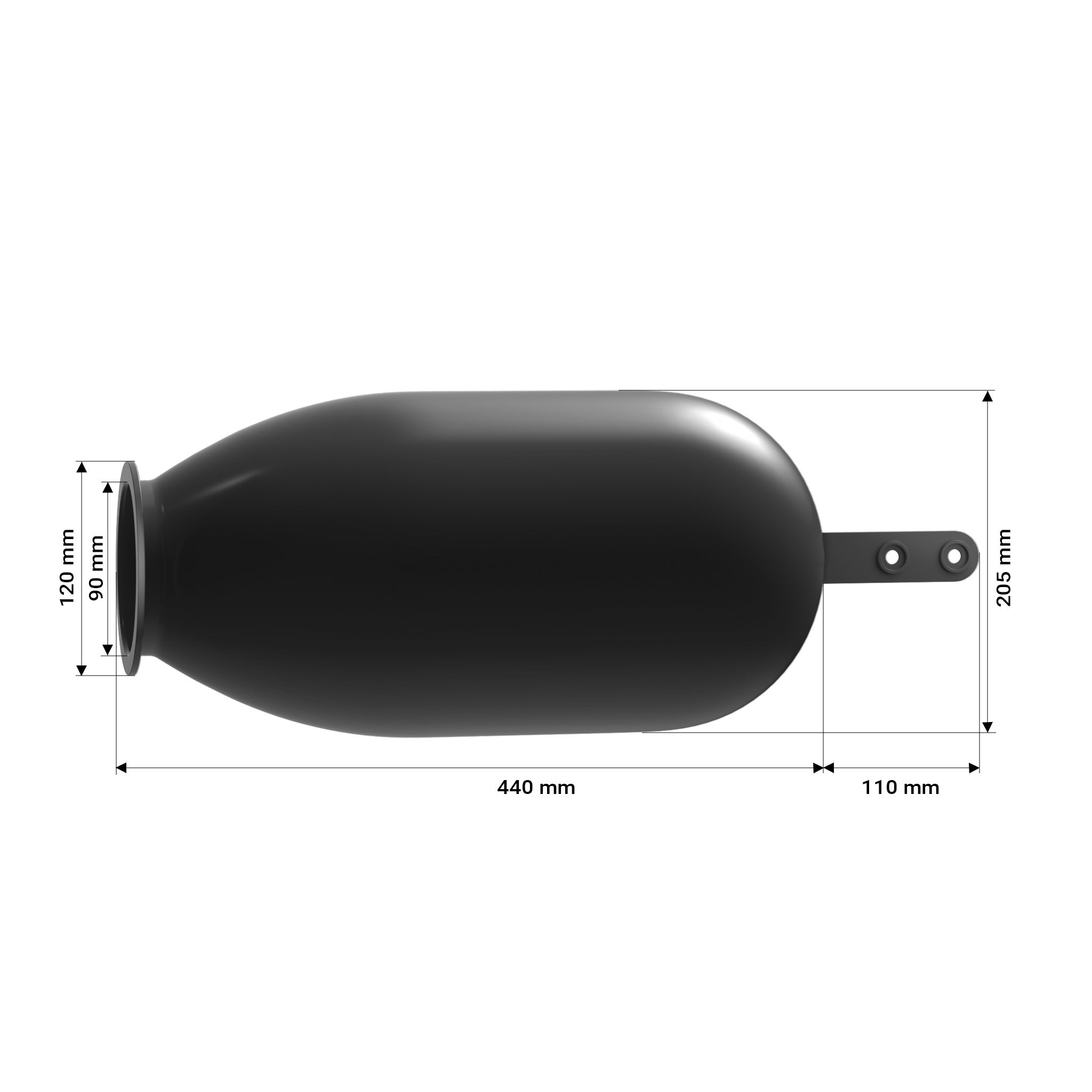 Vessie de rechange 50 Litres Réservoir à vessie Surpression domestique Vase d’expansion - 3