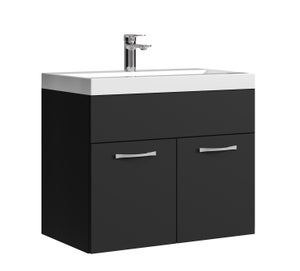 Meuble de salle de bain inca 60 cm - badplaats - gris pierre