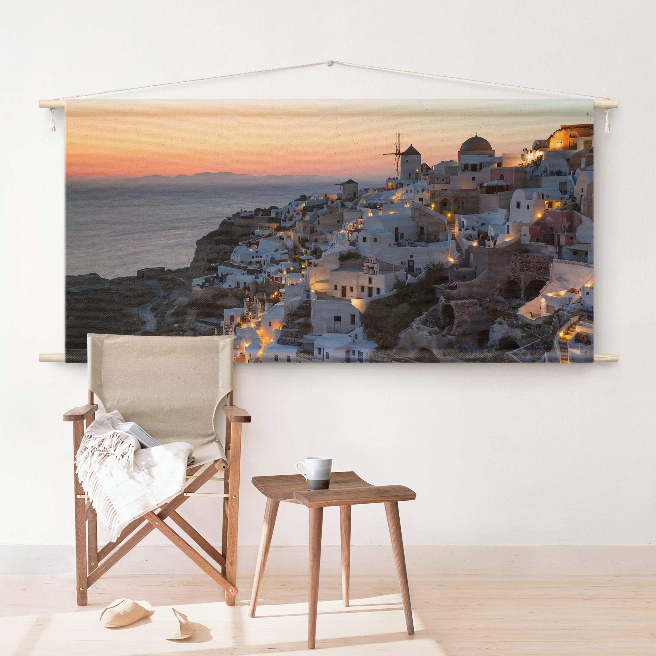 Arazzo da parete - Santorini di notte 110 x 55 cm | Leroy Merlin