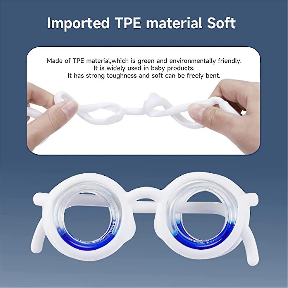 Lunettes anti-mal des transports, lunettes portables ultra légères pour soulager les nausées et le mal de mer pour les jeux de voyage sportifs - 2