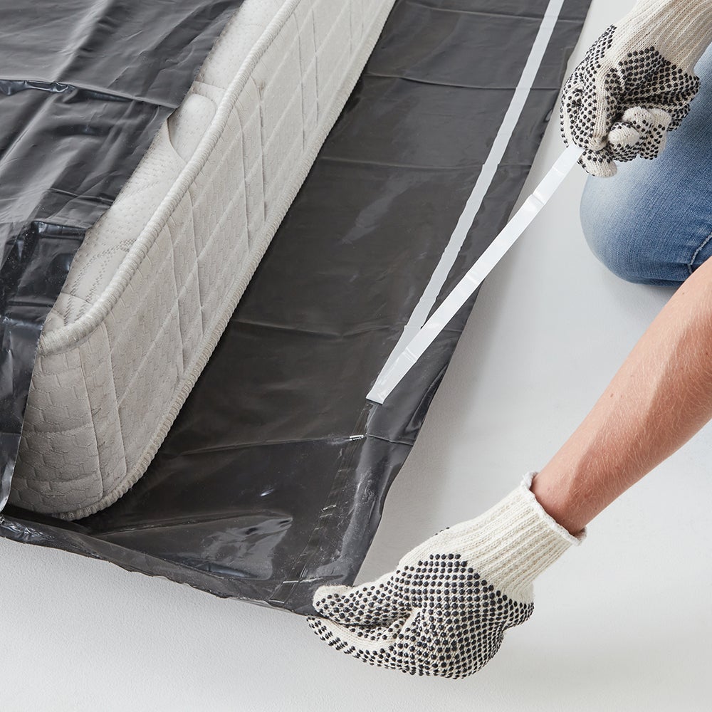 Housse de protection matelas - 170 x 230 cm - Imperméable et anti-poussière - Fermeture facile - 7