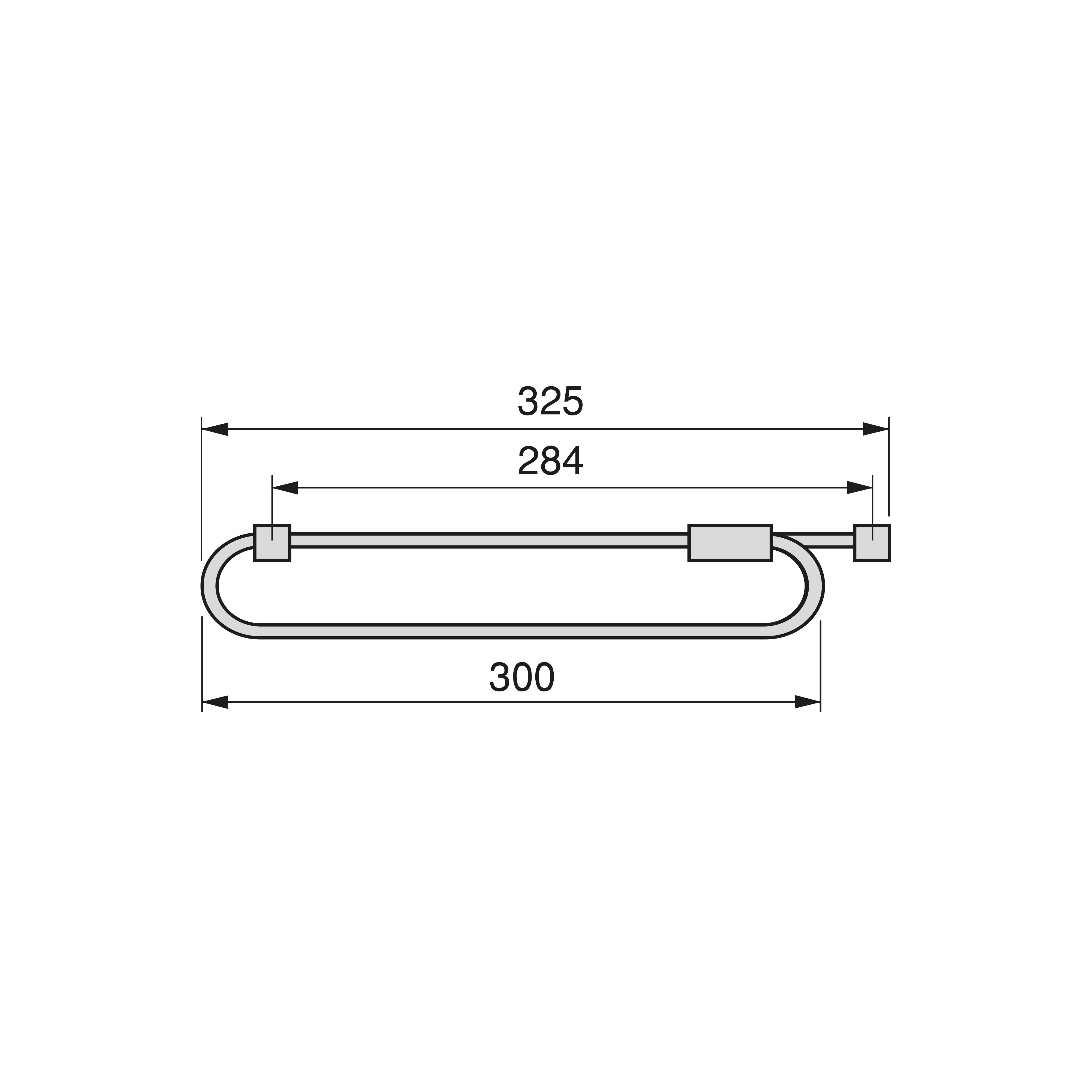 Emuca Porte-vêtements extractible Self pour armoire, 300, Peint en aluminium, Acier et Plastique - 4