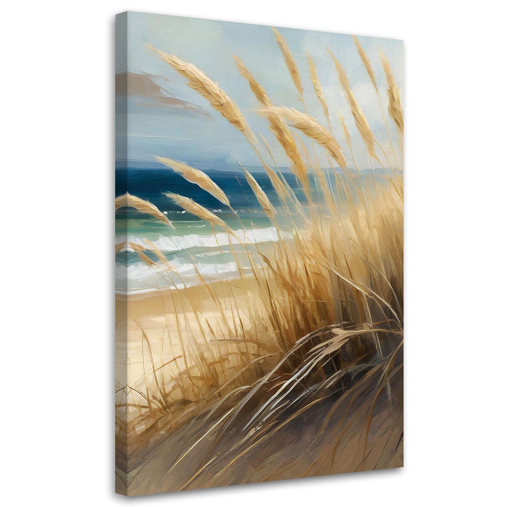 Obraz na płótnie, plaża, wydmy morskie, przyroda 40x60