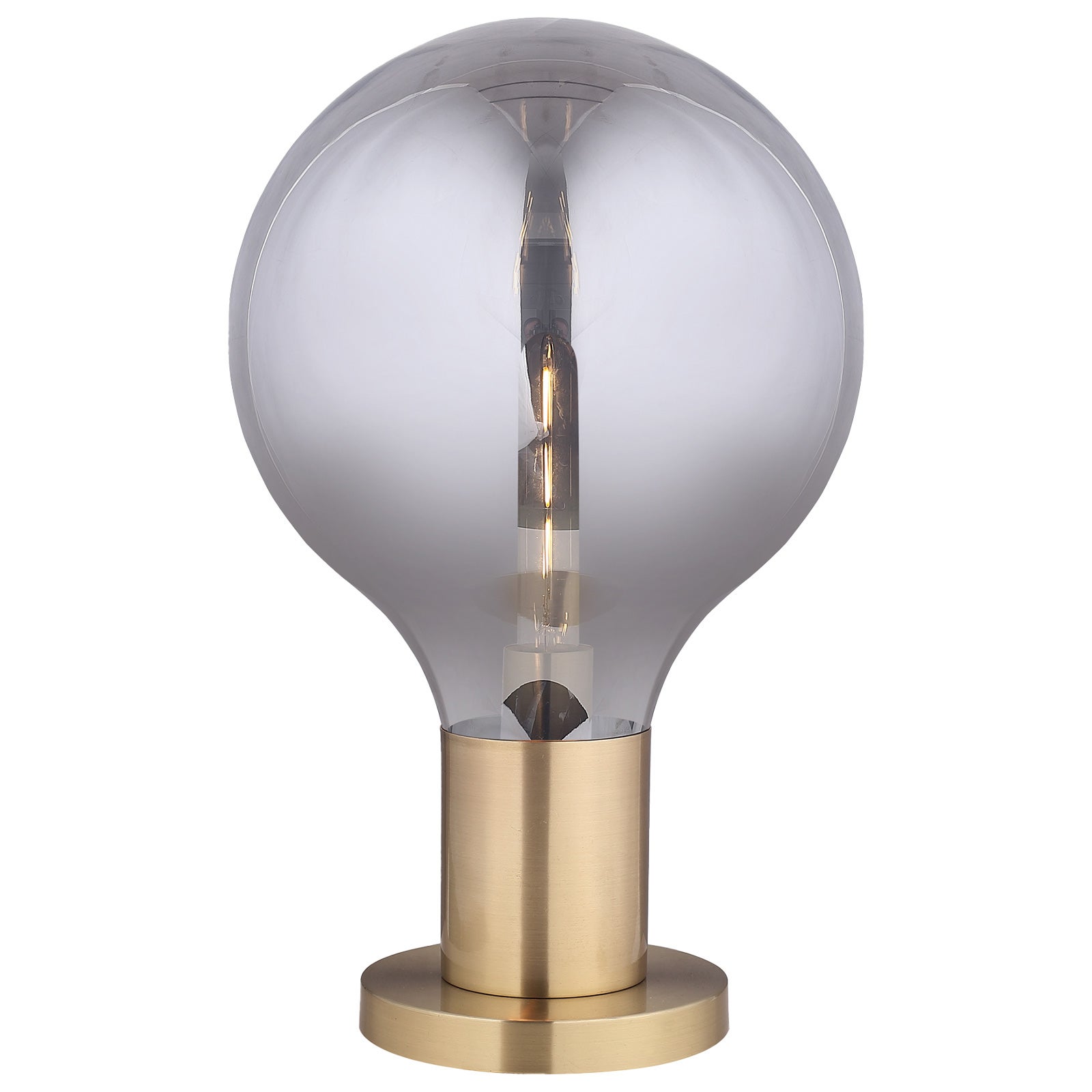 Lámpara de mesa lumineca laugo 30x50 cm smoky