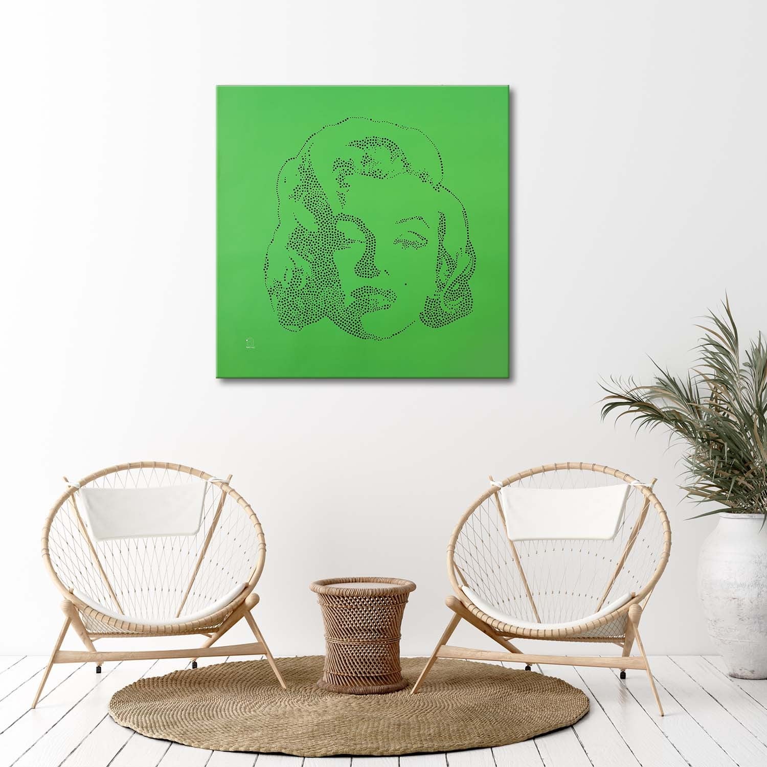 Tableau sur toile Marilyn Monroe Pop Art 50x50 - 2