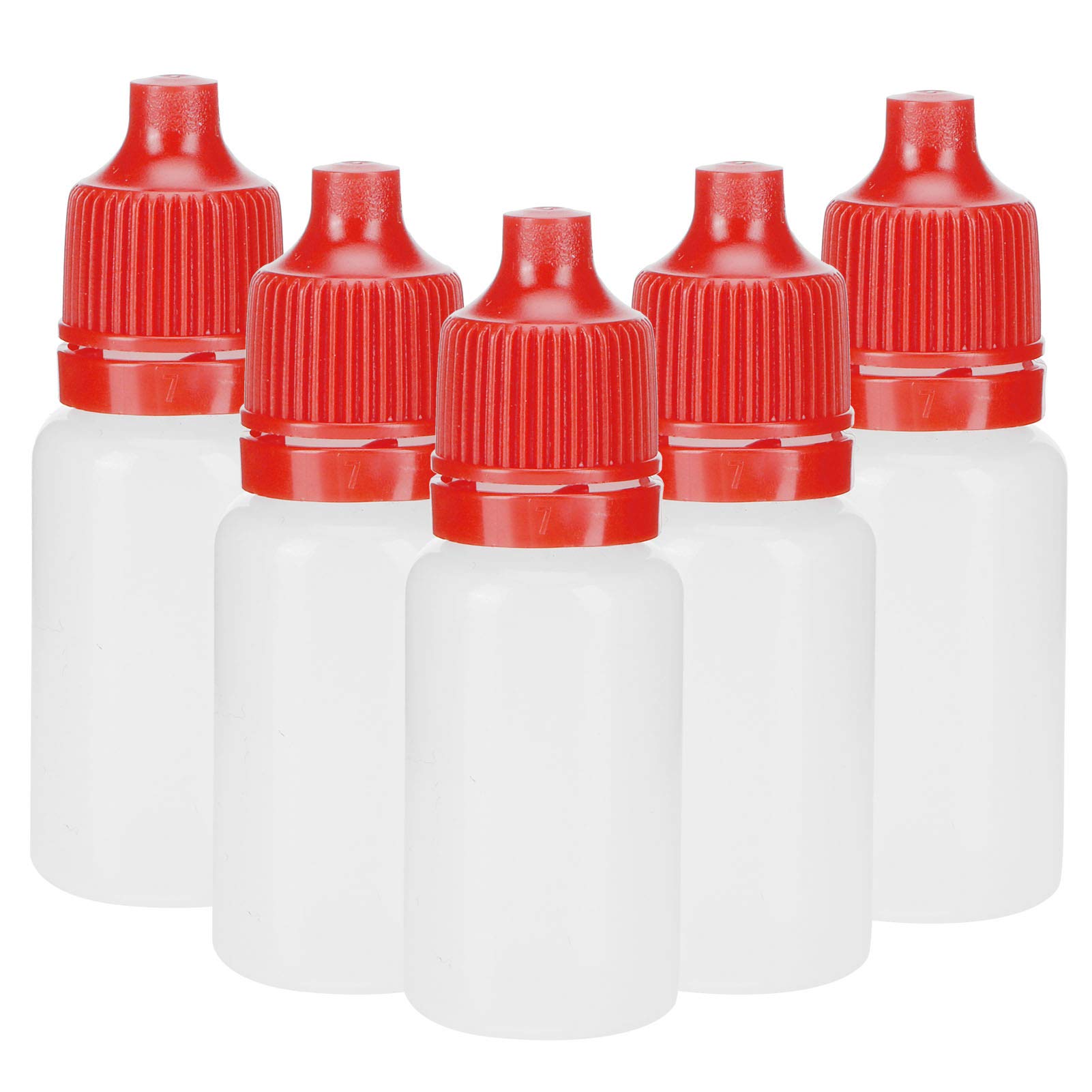 Bouteille de liquide pour les yeux de 10ml, 50 pices, rcipient vide et  compressible pour gouttes oculaires, avec bouchons et couvercle (rouge) |  Leroy Merlin